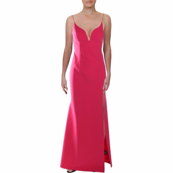 JILL STUART Plunging Sleeveless Dress - Picture 1 of 8